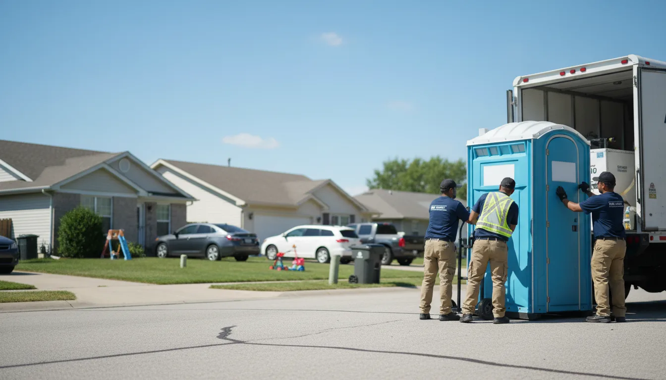 Standard Porta Potty Rentals in White Oak, TX near me